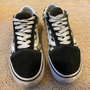 old skool checkered vans